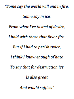 Fire And Ice Power Poets